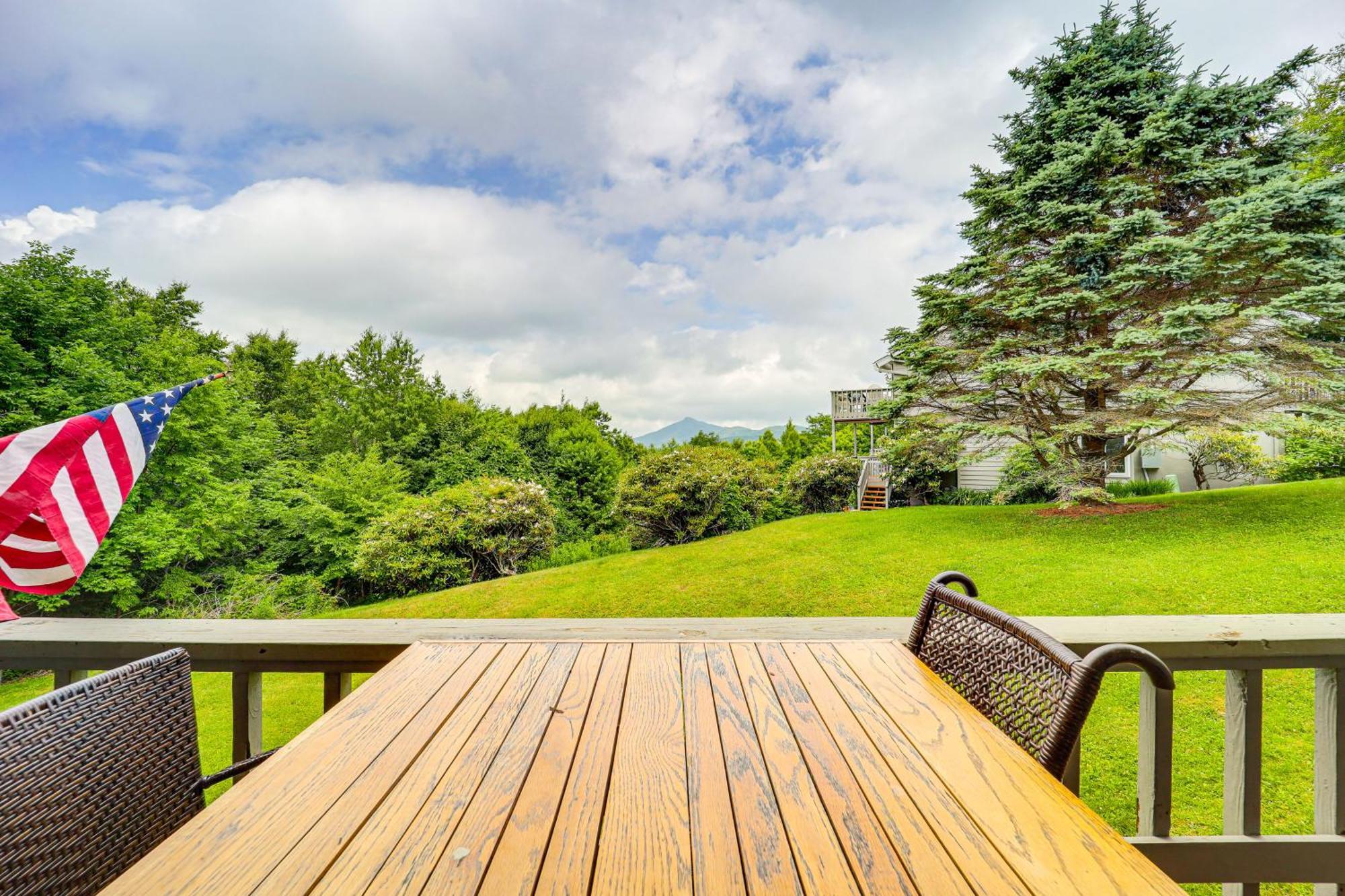 Banner Elk Mountain-View Condo 3 Mi To Skiing! Buitenkant foto