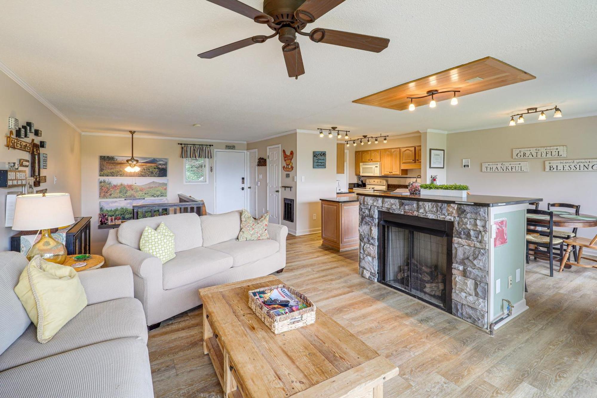 Banner Elk Mountain-View Condo 3 Mi To Skiing! Buitenkant foto