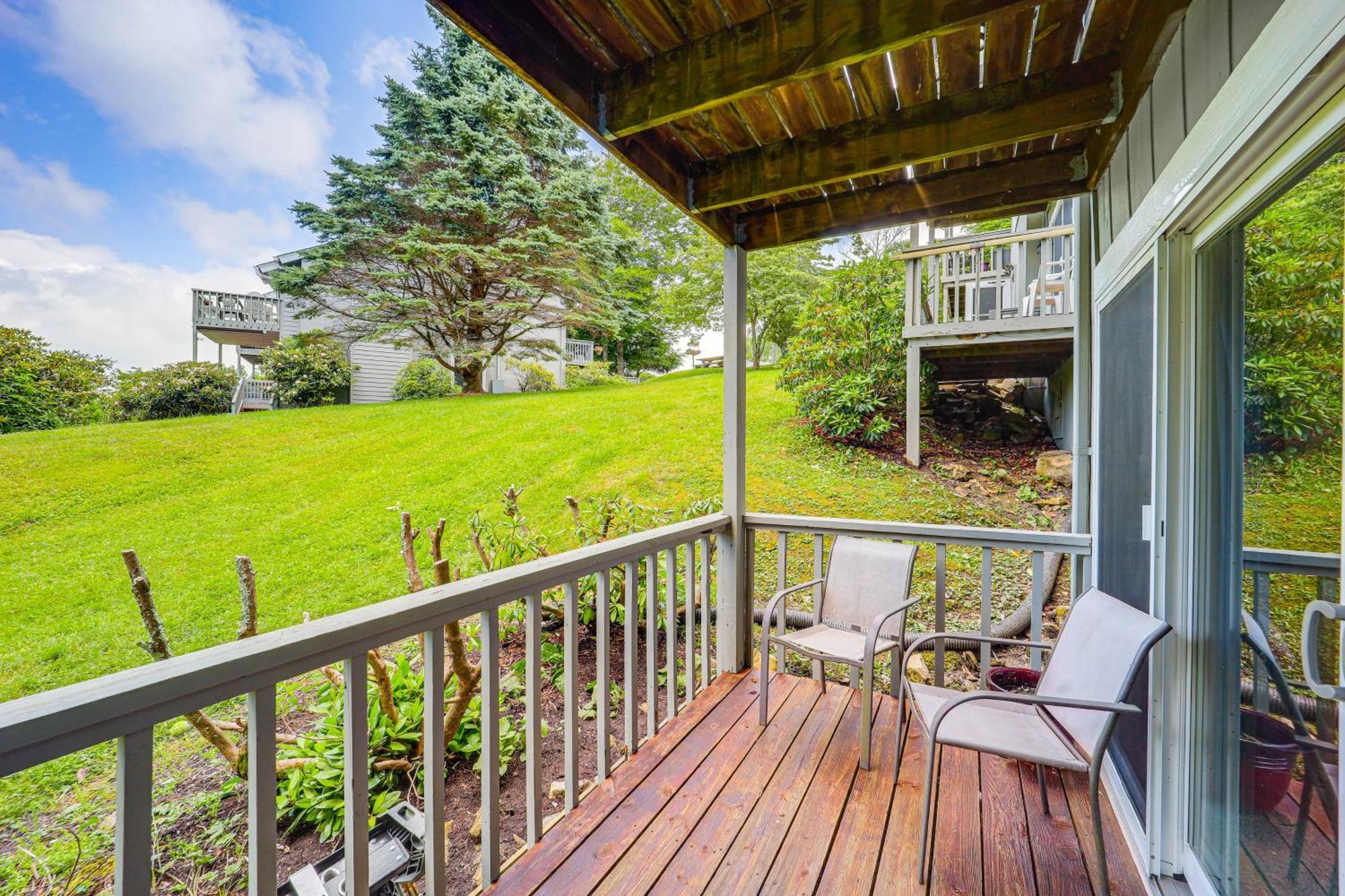 Banner Elk Mountain-View Condo 3 Mi To Skiing! Buitenkant foto